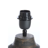 Light & Living - Lampvoet KHOMAI - Ø26x31.5cm - Bruin