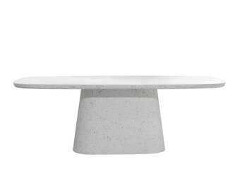 Light & Living - Eettafel HAMURA - 220x105x76cm - Wit