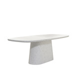 Light & Living - Eettafel HAMURA - 220x105x76cm - Wit