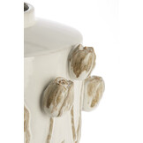 Light & Living - Vaas JUANA - Ø38x45cm - Wit