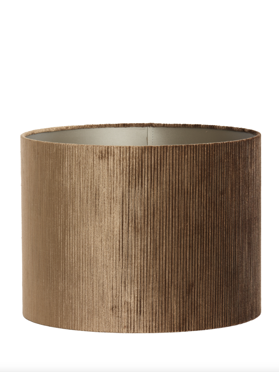 Light & Living - Lampenkap FLAIR - Ø40x30cm - Bruin