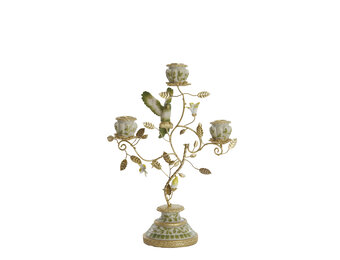 Light & Living - Kandelaar PARROT - 26x13x37cm - Wit