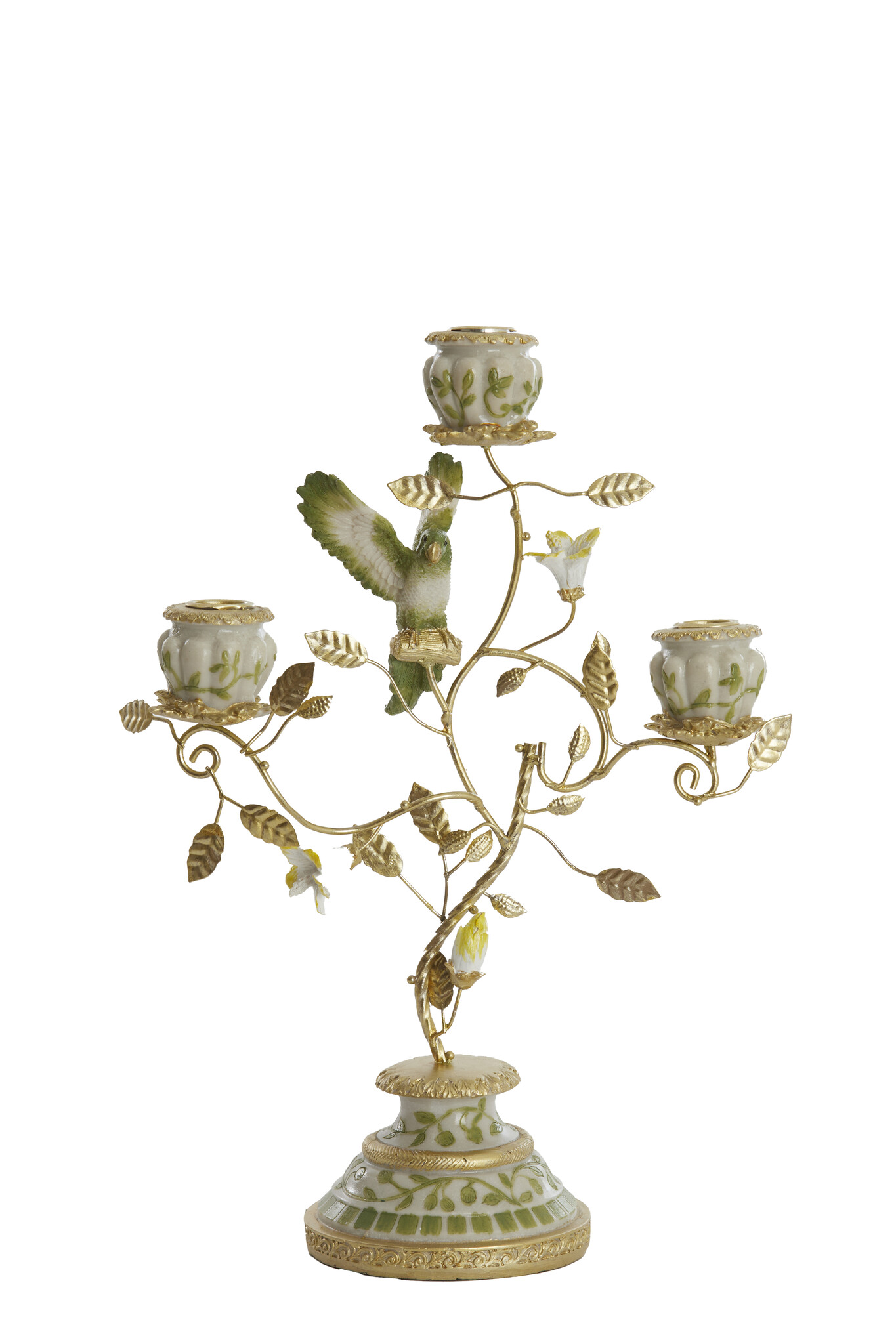 Light & Living - Kandelaar PARROT - 26x13x37cm - Wit