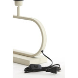 Light & Living - Lampvoet JAMIRO - 47x13x29cm - Wit