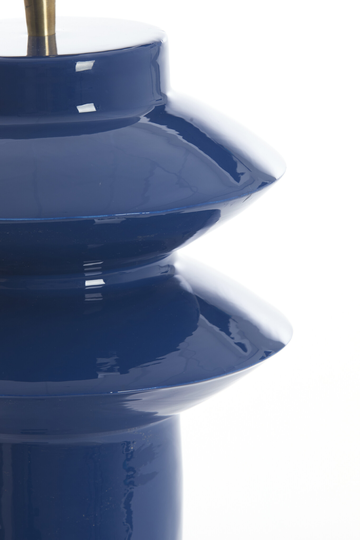 Light & Living - Lampvoet PETCH - Ø22x26cm - Blauw