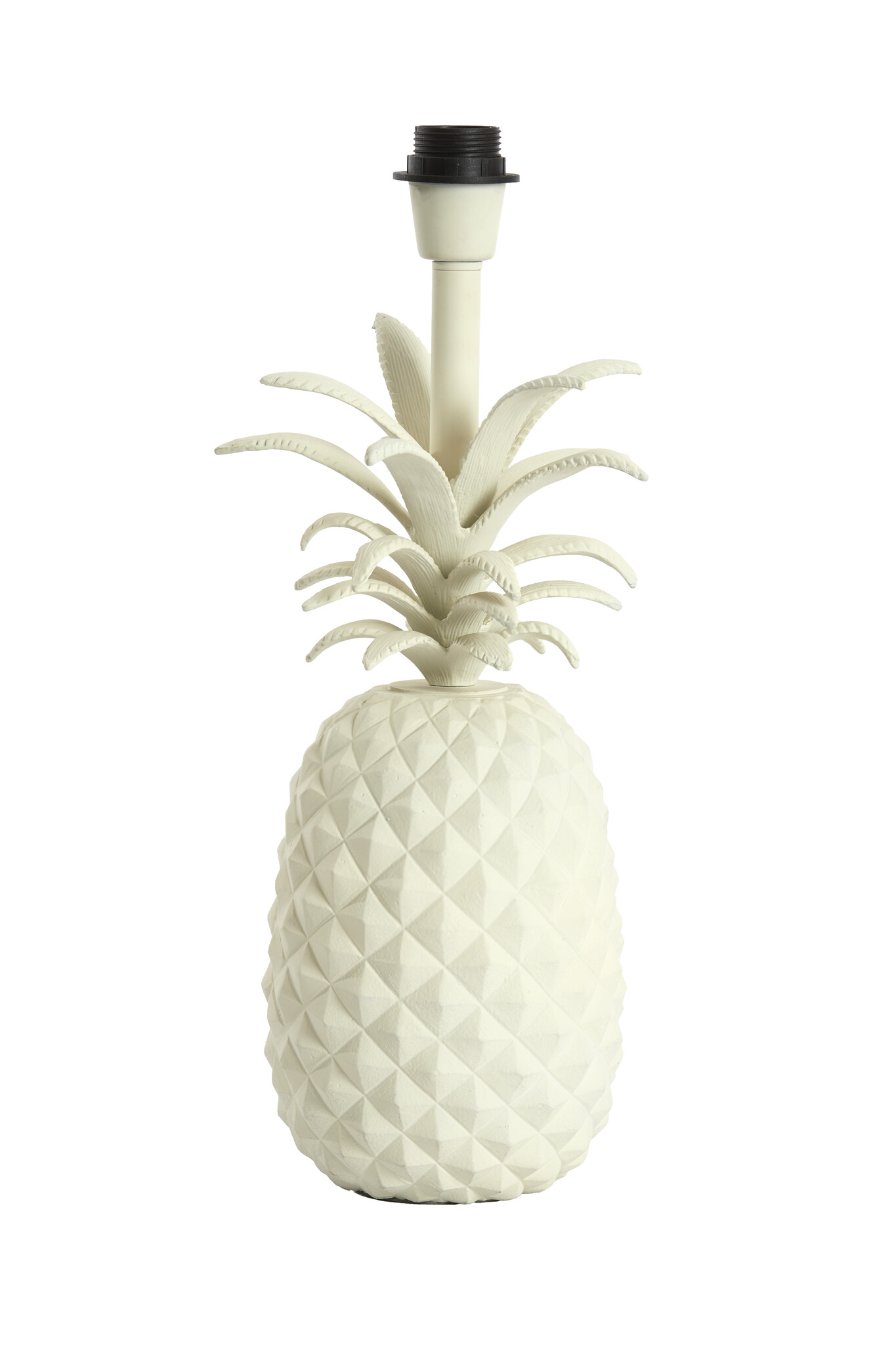 Light & Living - Lampvoet PINEAPPLE - 20x19x42cm - Wit