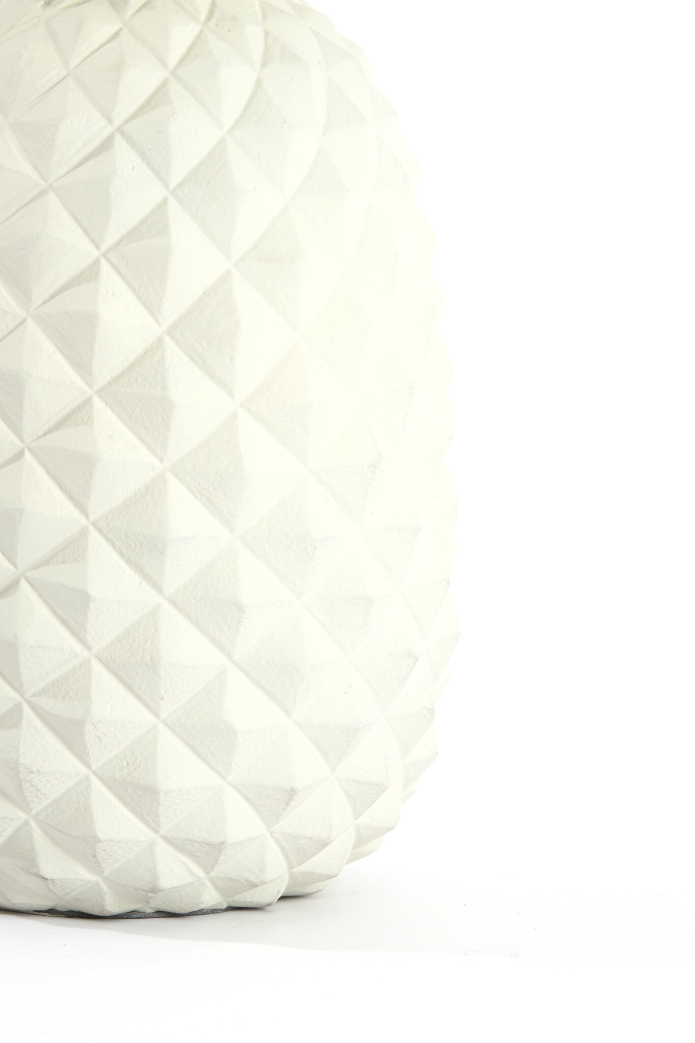 Light & Living - Lampvoet PINEAPPLE - 20x19x42cm - Wit