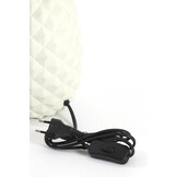 Light & Living - Lampvoet PINEAPPLE - 20x19x42cm - Wit