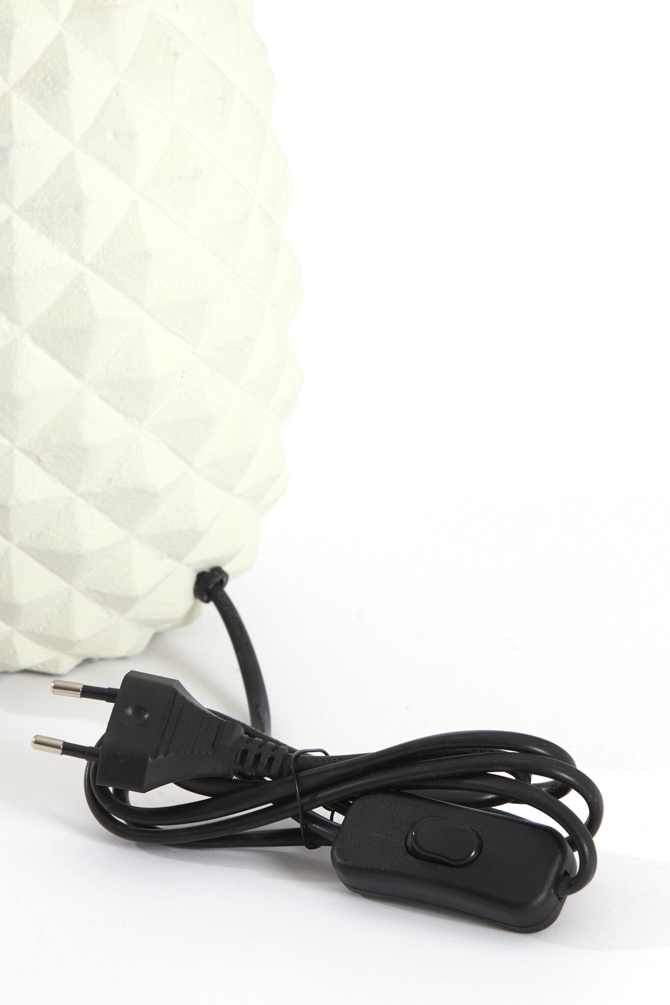 Light & Living - Lampvoet PINEAPPLE - 20x19x42cm - Wit