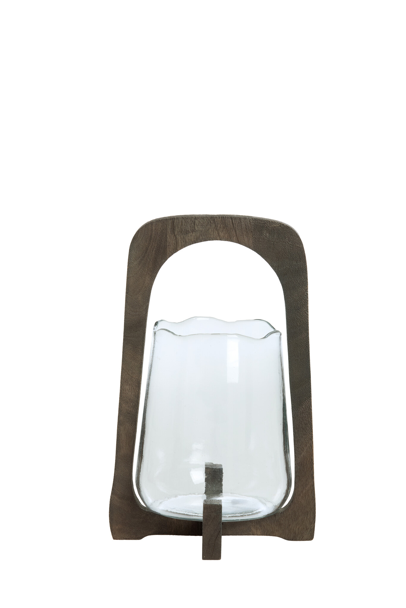 Light & Living - Windlicht ANOSY - Ø21.5x35cm - Bruin