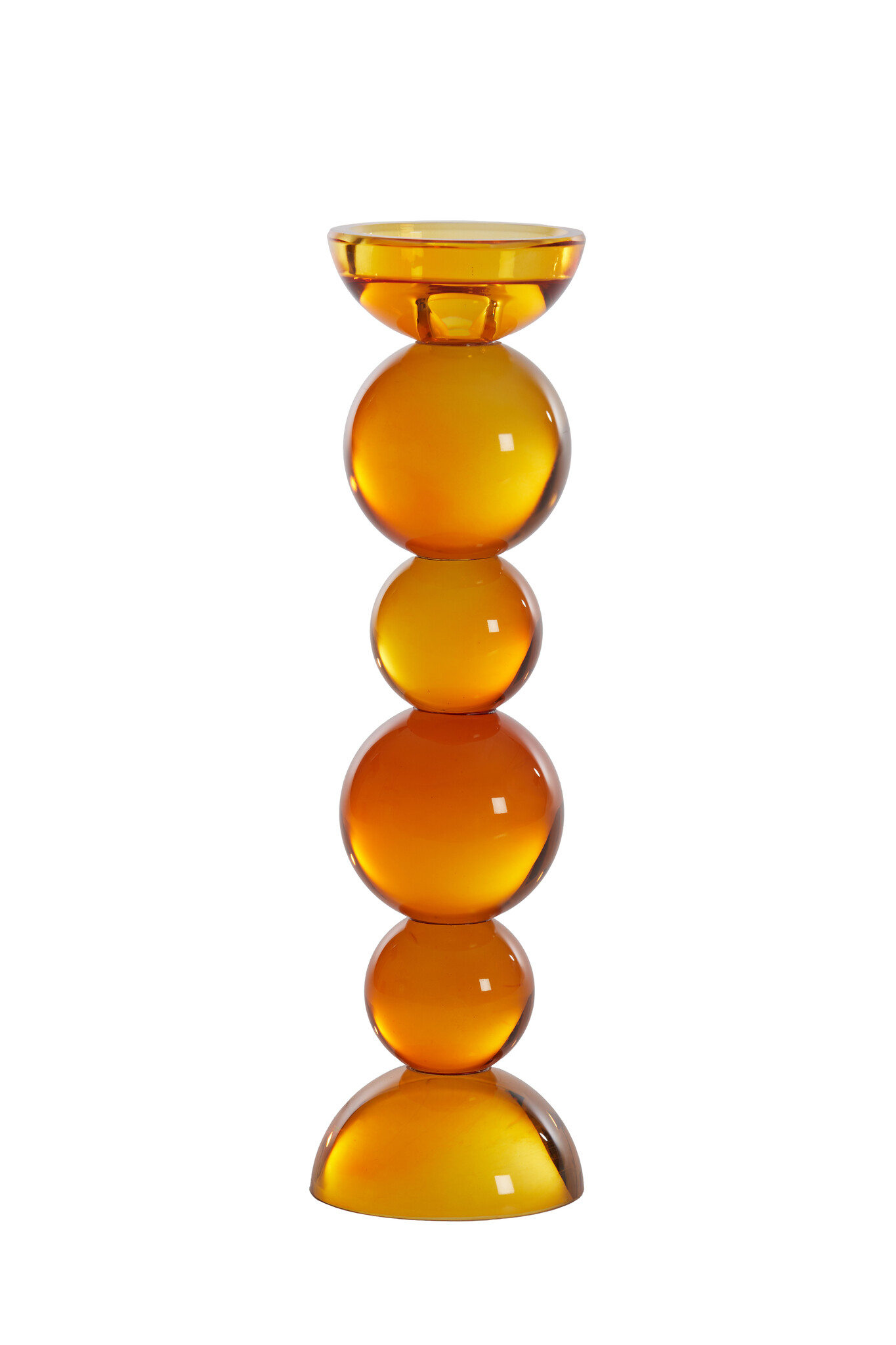 Light & Living -  Kandelaar ITINGA - Ø9.5x34cm - Oranje