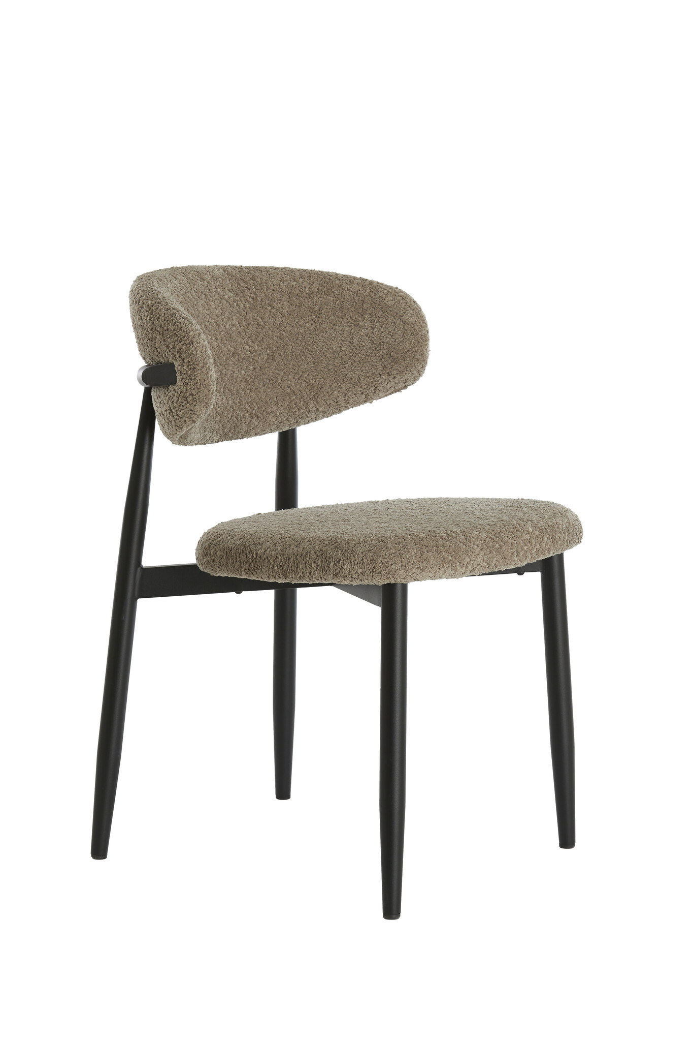 Light & Living - Eetkamerstoel ENIOLA - 54x52x76cm - Bruin - Set van 2