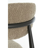 Light & Living - Eetkamerstoel ENIOLA - 54x52x76cm - Bruin - Set van 2