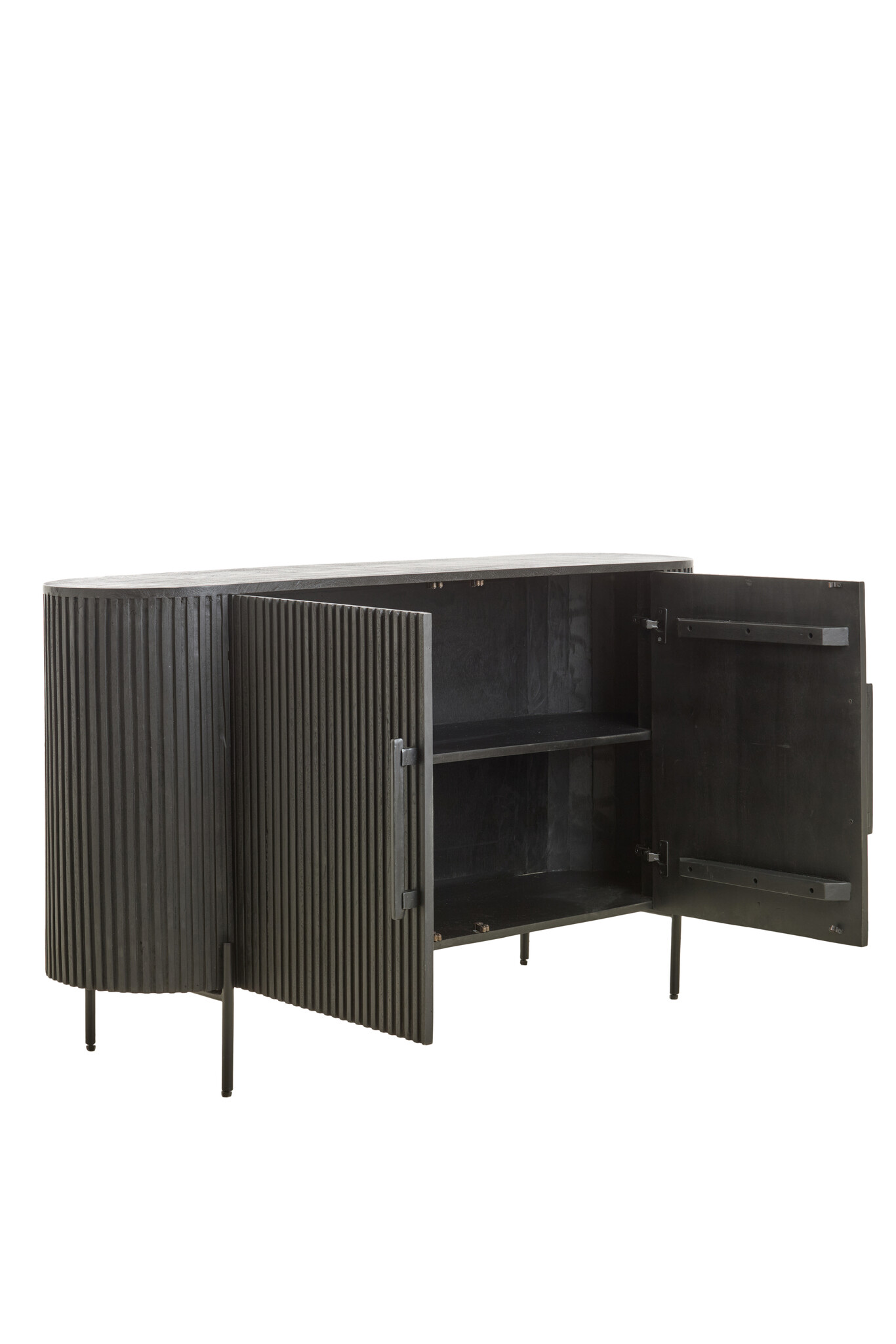 Light & Living - Kast DUMOSI - 140x40x78cm - Zwart