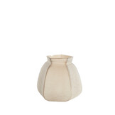 Light & Living - Vaas VELIKO - 26.5x25.5x27cm - Bruin