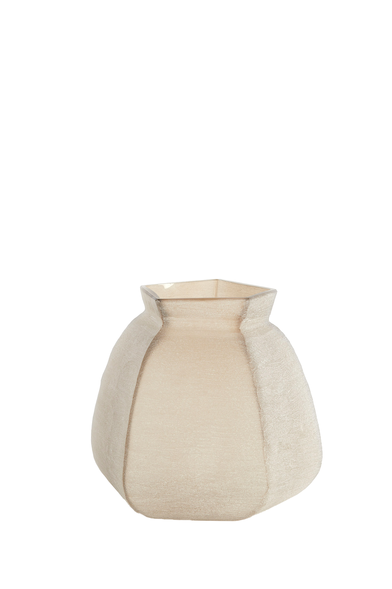 Light & Living - Vaas VELIKO - 26.5x25.5x27cm - Bruin