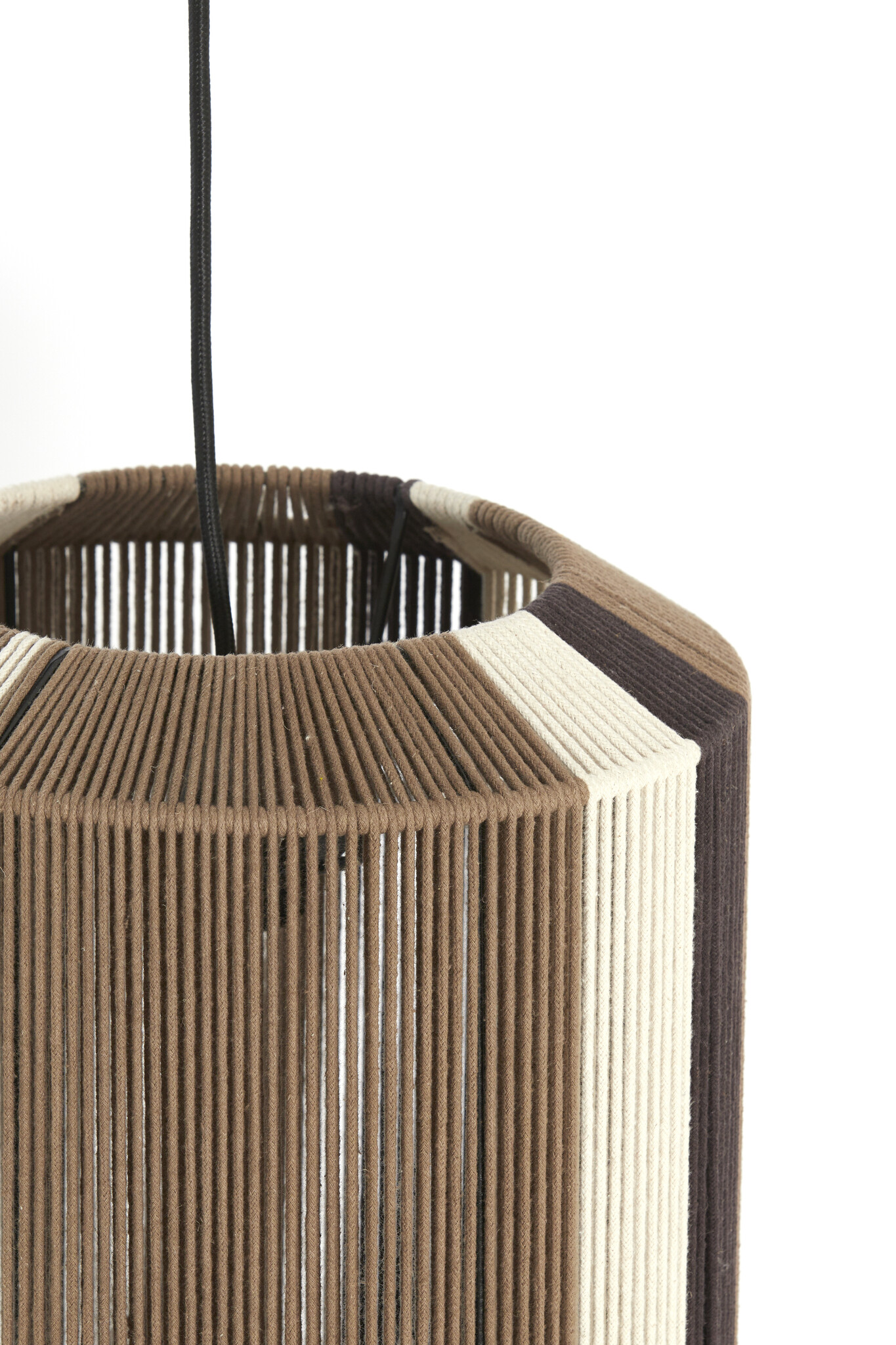 Light & Living - Hanglamp KOZANA - Ø30x46cm - Bruin
