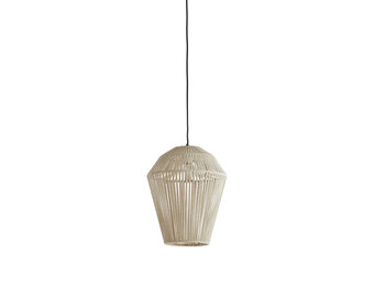 Light & Living - Hanglamp DEYA - Ø30x37cm - Wit