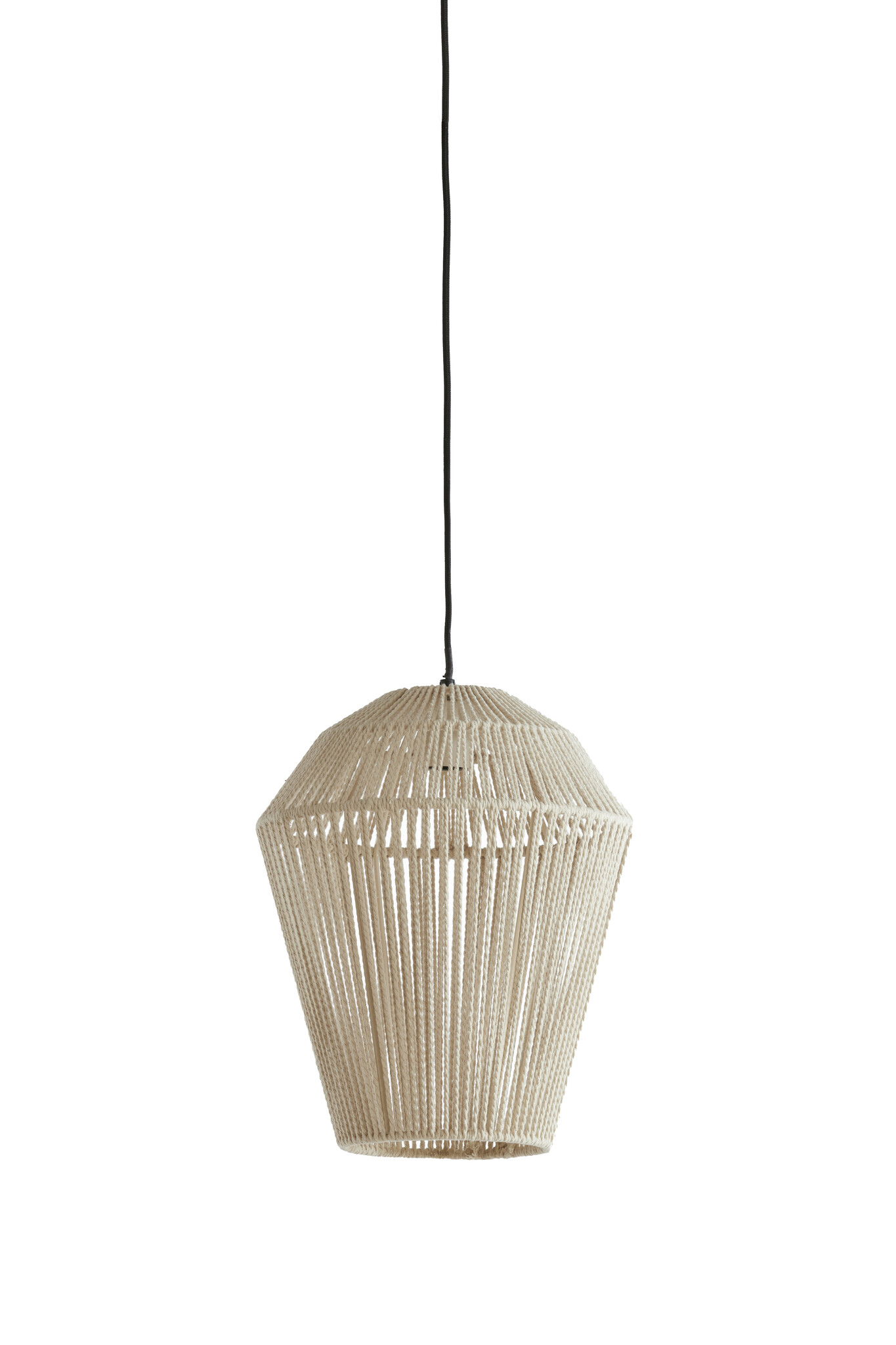 Light & Living - Hanglamp DEYA - Ø30x37cm - Wit
