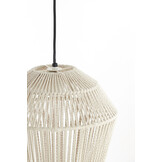 Light & Living - Hanglamp DEYA - Ø30x37cm - Wit