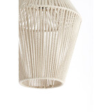 Light & Living - Hanglamp DEYA - Ø30x37cm - Wit