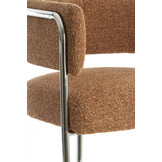 Light & Living - Eetkamerstoel ADANTE - 56x52x72cm - Bruin