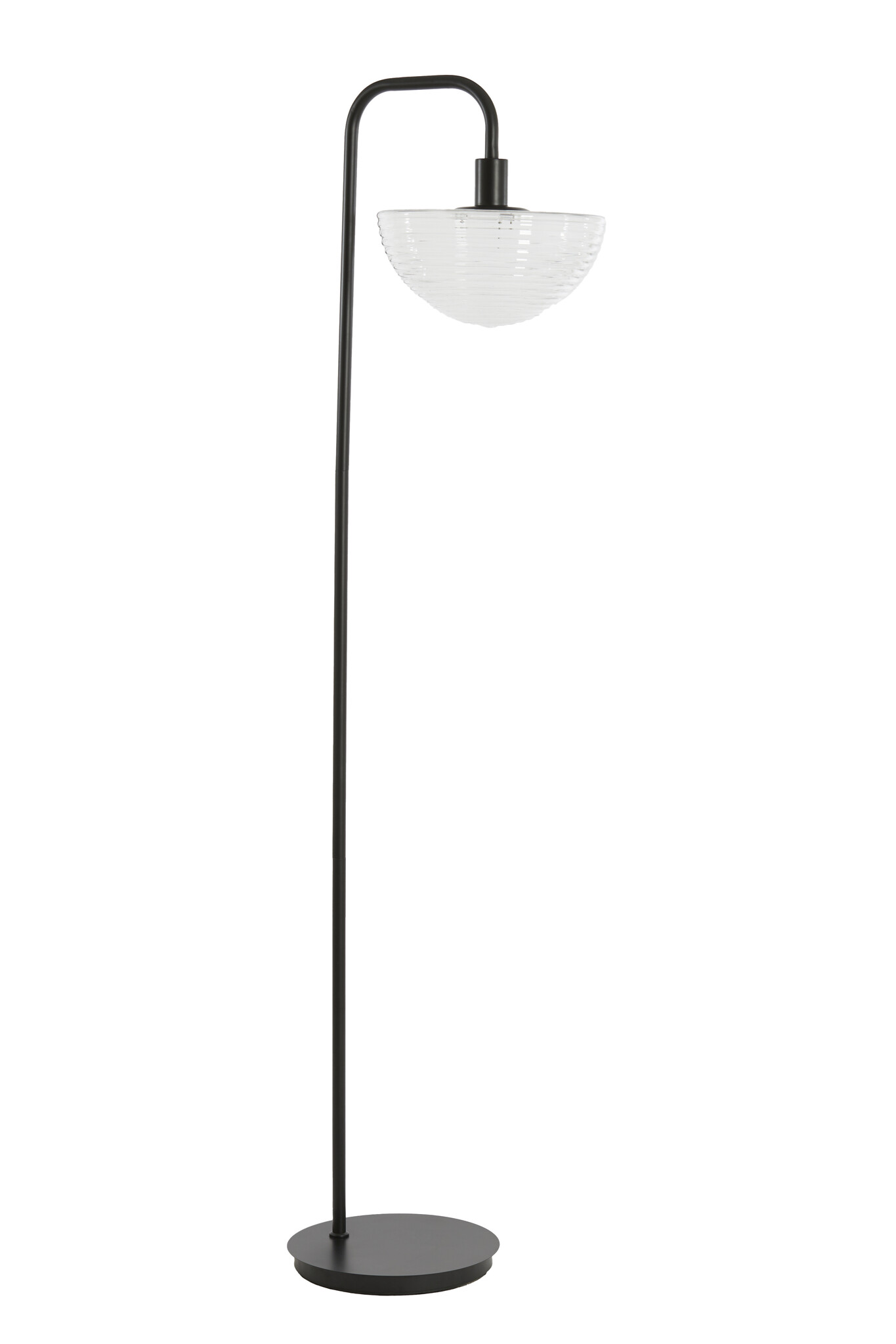 Light & Living - Vloerlamp BAYLIE - 43x30x165cm - Zwart