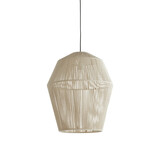 Light & Living - Hanglamp DEYA - Ø45x56cm - Wit