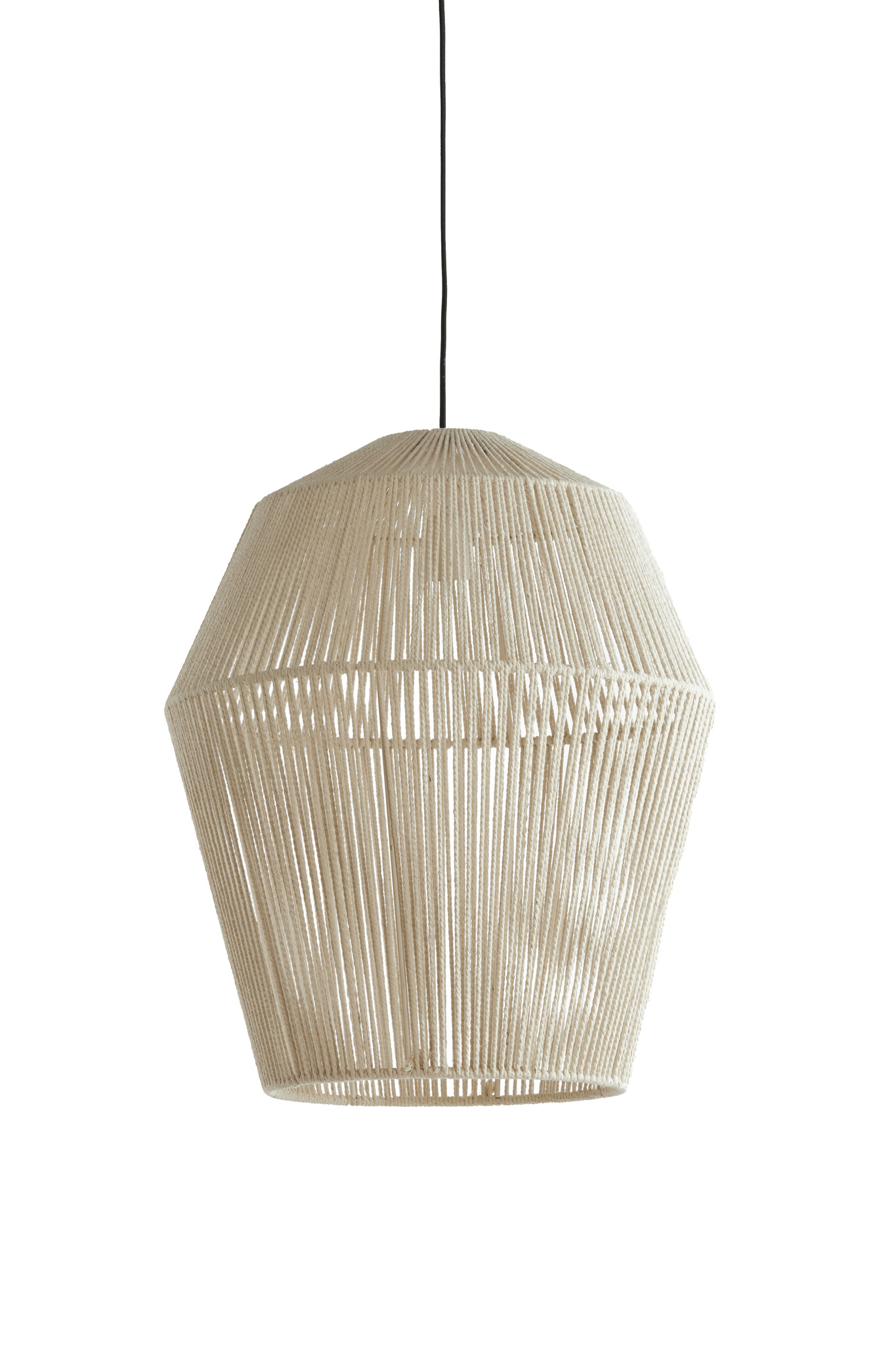 Light & Living - Hanglamp DEYA - Ø45x56cm - Wit