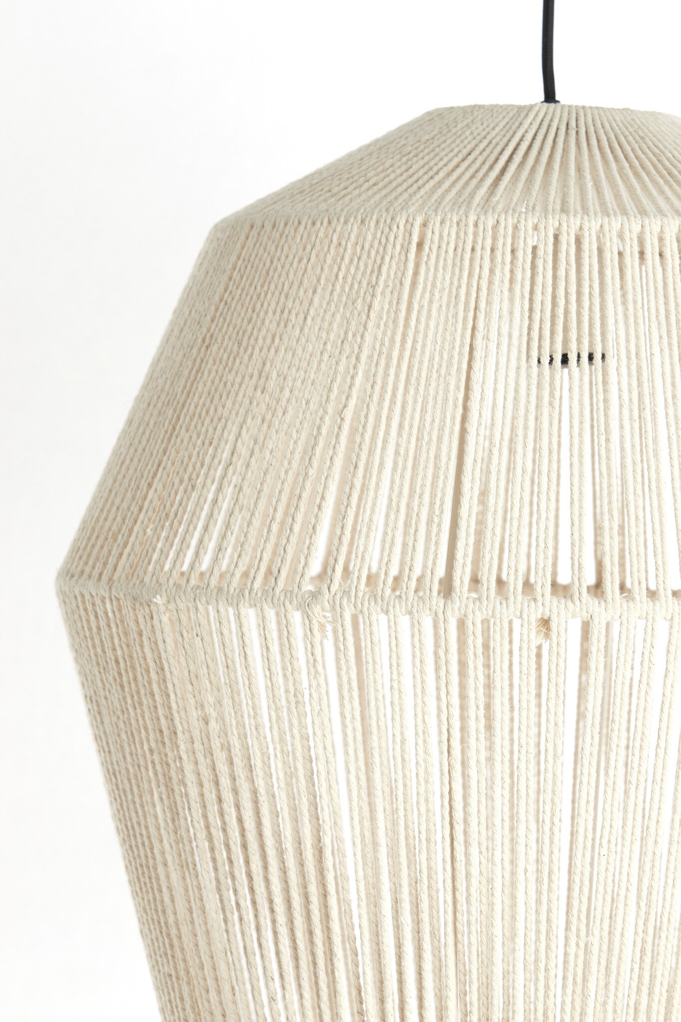 Light & Living - Hanglamp DEYA - Ø45x56cm - Wit