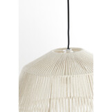 Light & Living - Hanglamp DEYA - Ø45x56cm - Wit
