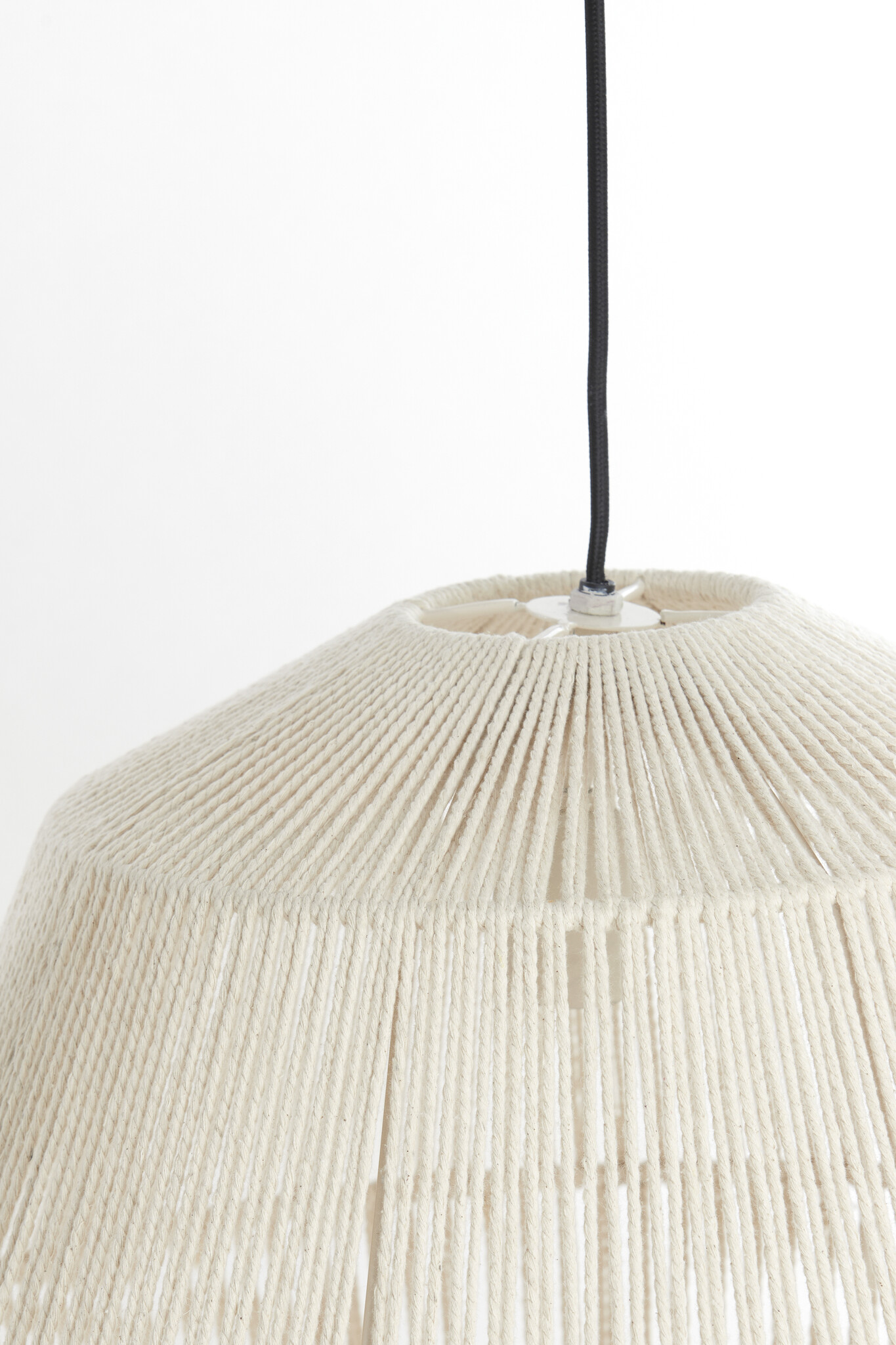 Light & Living - Hanglamp DEYA - Ø45x56cm - Wit