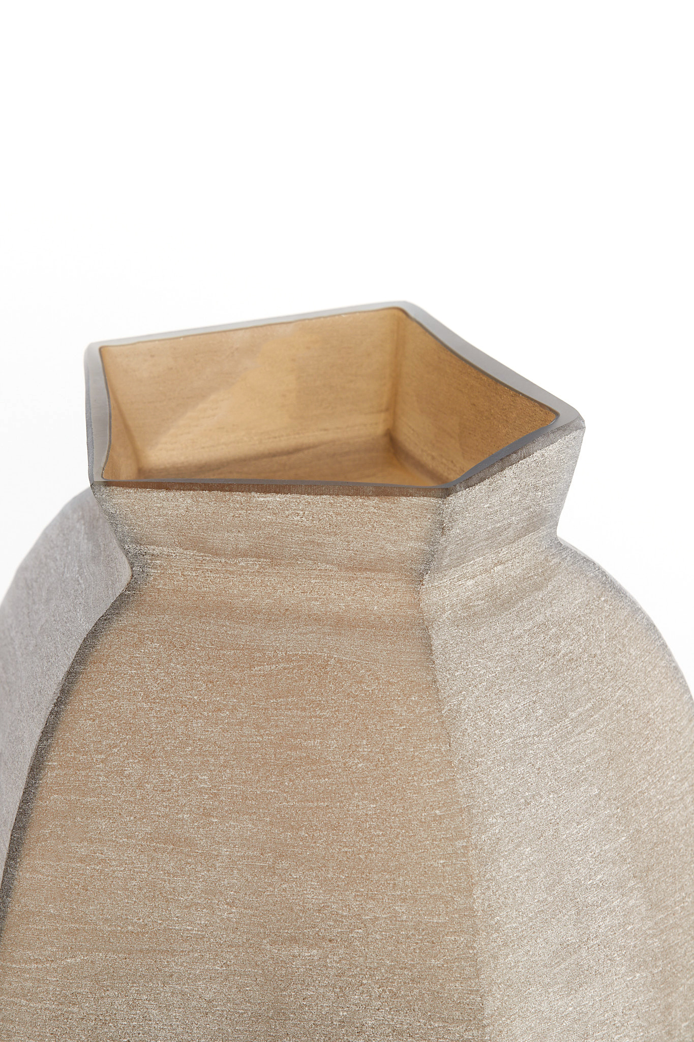 Light & Living - Vaas VELIKO - 28x25.5x40cm - Bruin