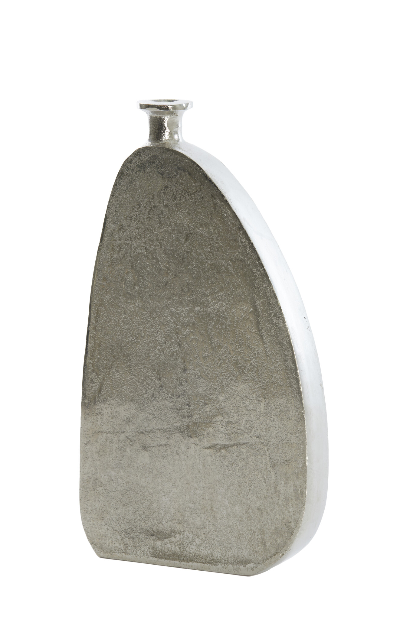 Light & Living - Vaas OBIDO - 21x4x36cm - Zilver