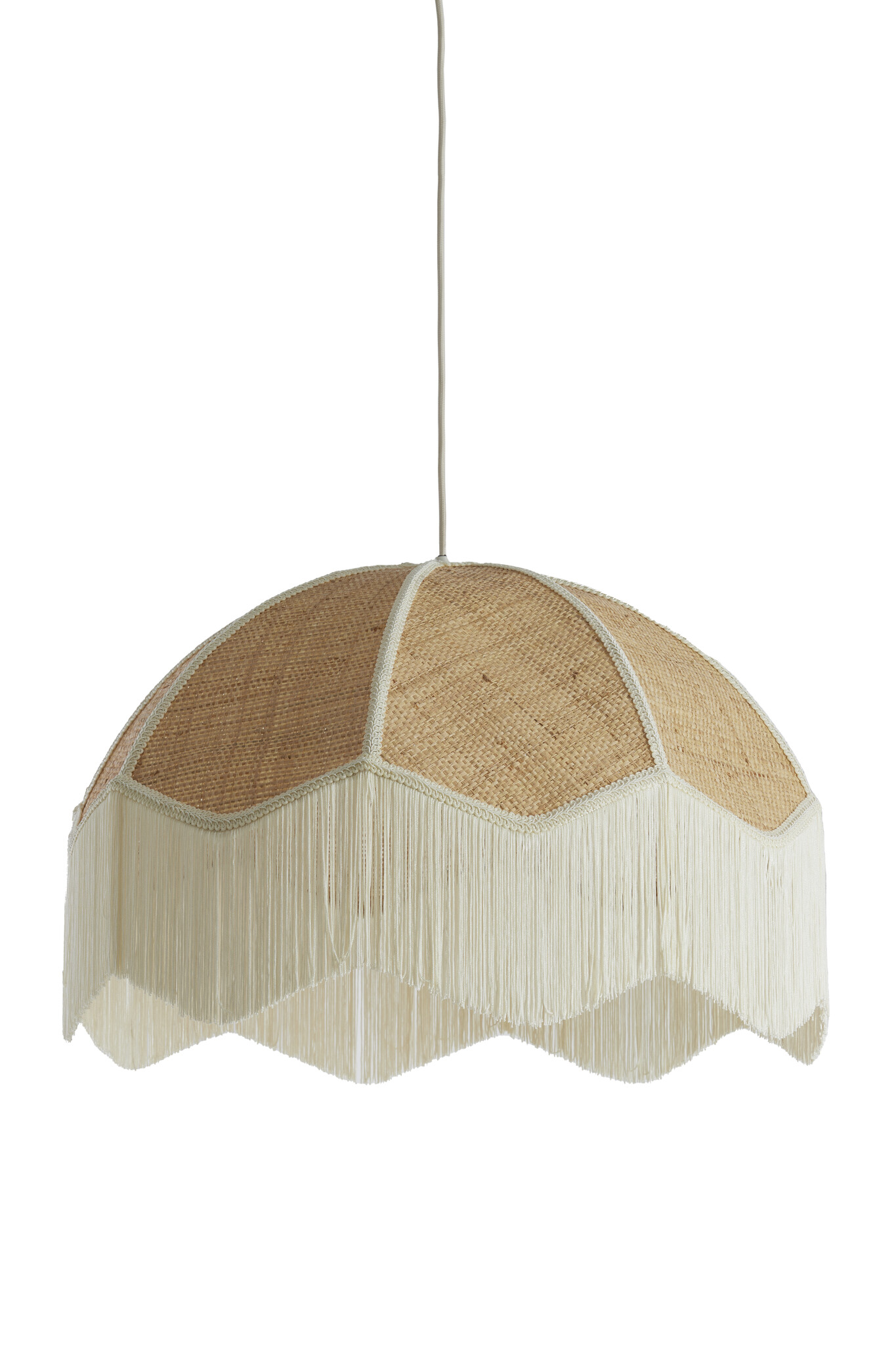 Light & Living - Hanglamp MALACIA - Ø60x41cm - Bruin
