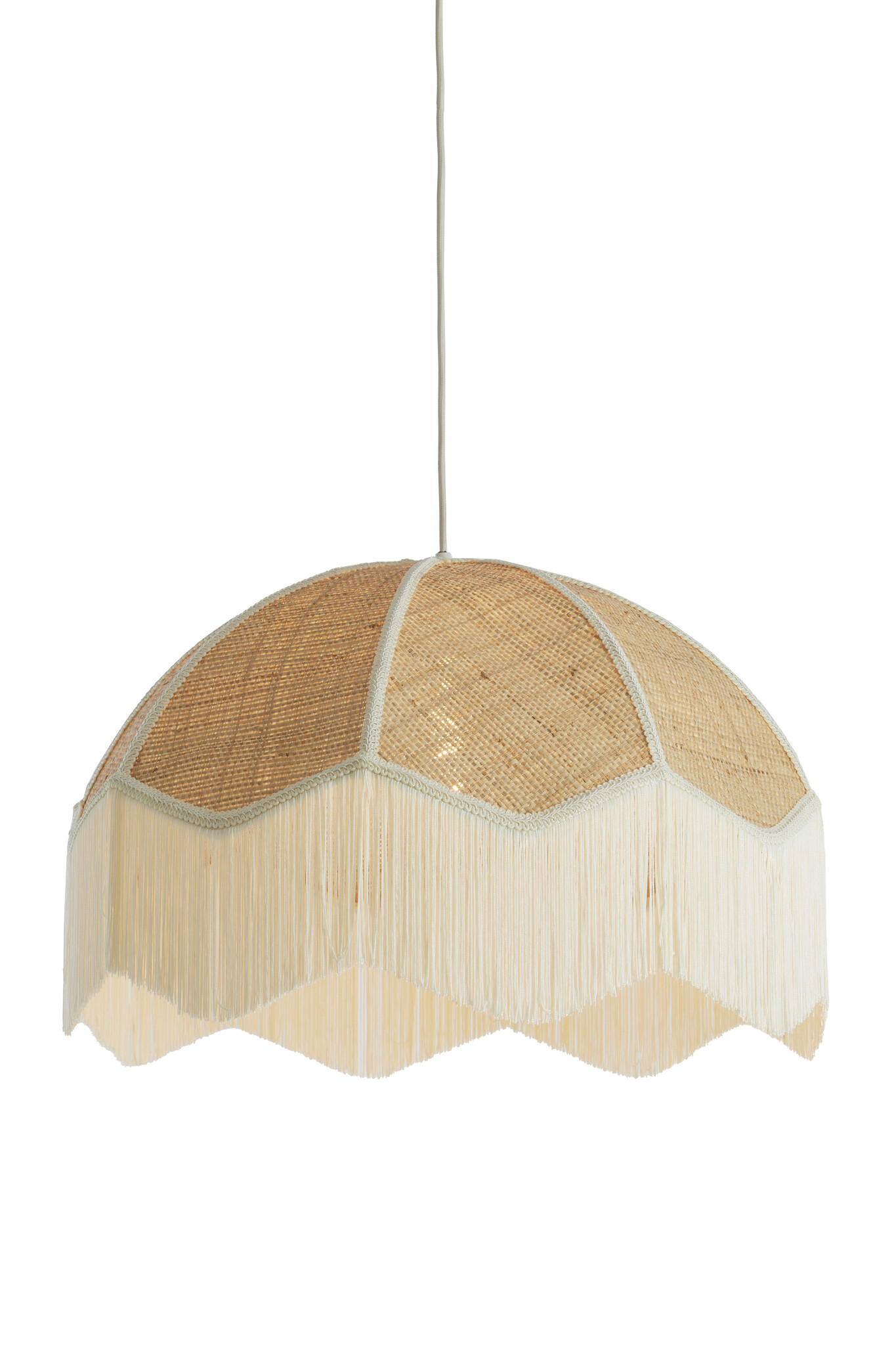 Light & Living - Hanglamp MALACIA - Ø60x41cm - Bruin