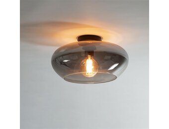 Hoyz Collection - Plafondlamp Elevate Glass - Smoke Grey Glas