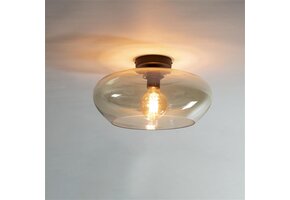 Hoyz Collection - Plafondlamp Elevate Glass - Amber Color Glas