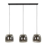 Hoyz Collection - Hanglamp 3L Drift Glass - Smoke Grey Glas