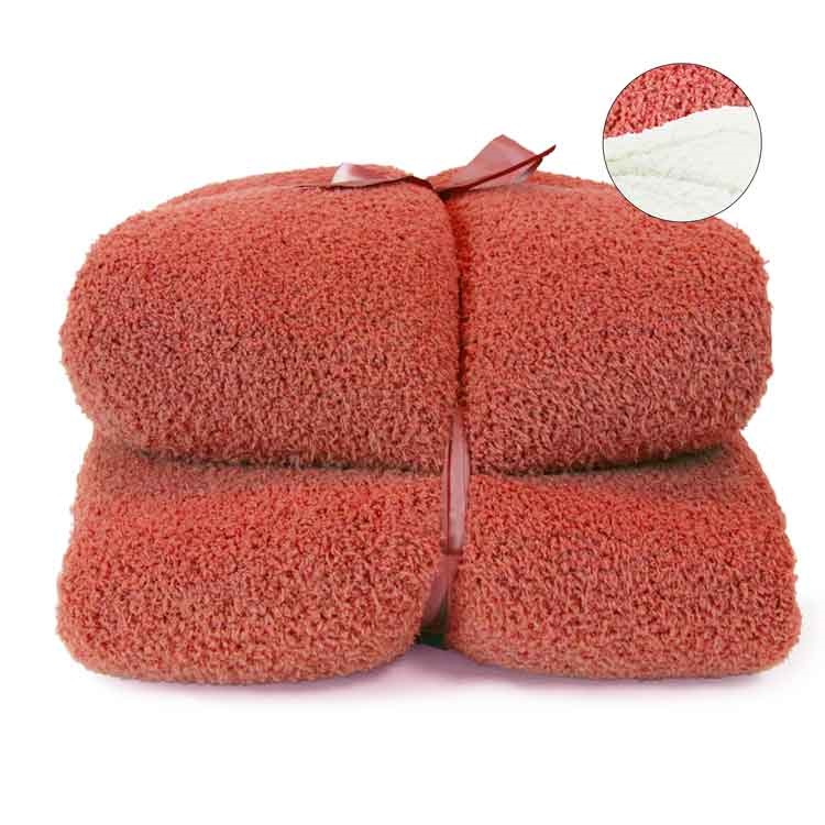 Unique Living - Plaid Douwe Redwood -150x200cm