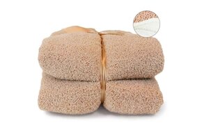 Unique Living - Plaid Douwe Latte -150x200cm