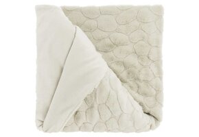 Unique Living - Plaid Daaf Dove White -150x200cm