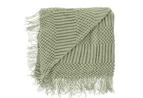 Unique Living - Plaid Palma Tea Green -130x160cm