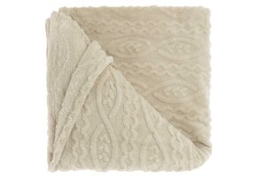 Unique Living - Plaid Pleun Chateau Grey -150x200cm