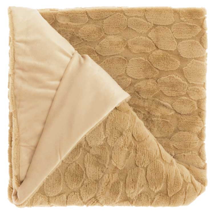 Unique Living - Plaid Daaf Latte -150x200cm