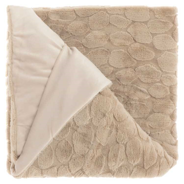 Unique Living - Plaid Daaf Chateau Grey -150x200cm