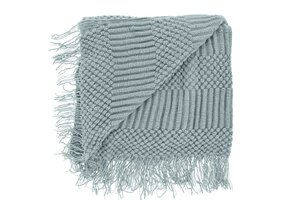 Unique Living - Plaid Palma Beach Blue -130x160cm