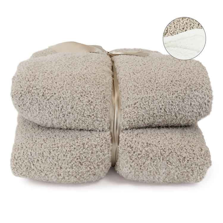 Unique Living - Plaid Douwe Chateau Grey -150x200cm