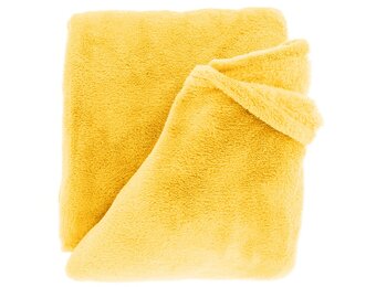 Unique Living - Plaid Justin Lemon Yellow -150x200cm