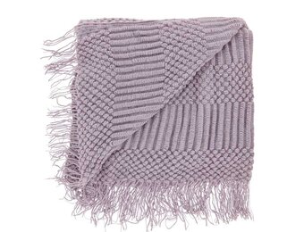 Unique Living - Plaid Palma Lila -130x160cm